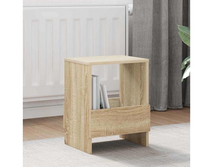 Sonata H Етажерка за списания Сонома дъб 35 x 30 x 45 см