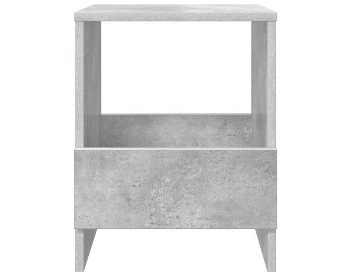 Sonata H Етажерка за списания Циментено сиво 35 x 30 x 45 см