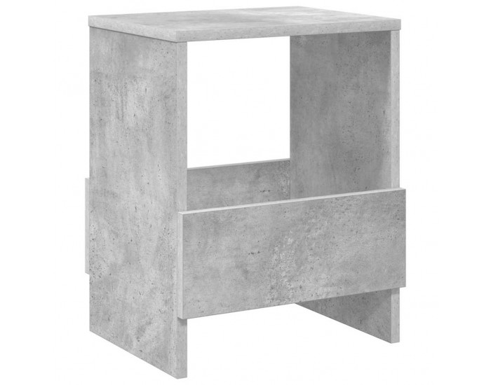 Sonata H Етажерка за списания Циментено сиво 35 x 30 x 45 см