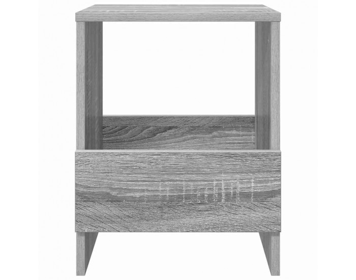 Sonata H Етажерка за списания Сив Сонома 35 x 30 x 45 см