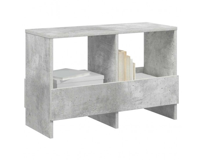 Sonata H Етажерка за списания Циментено сиво 68,5 x 30 x 45 см