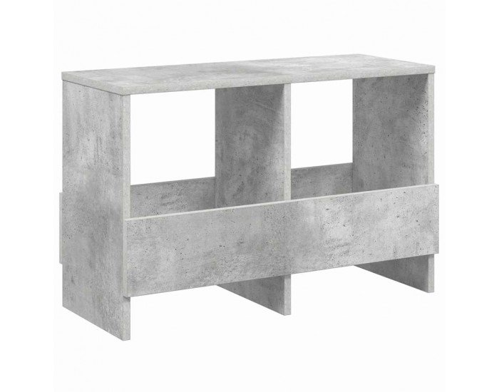 Sonata H Етажерка за списания Циментено сиво 68,5 x 30 x 45 см