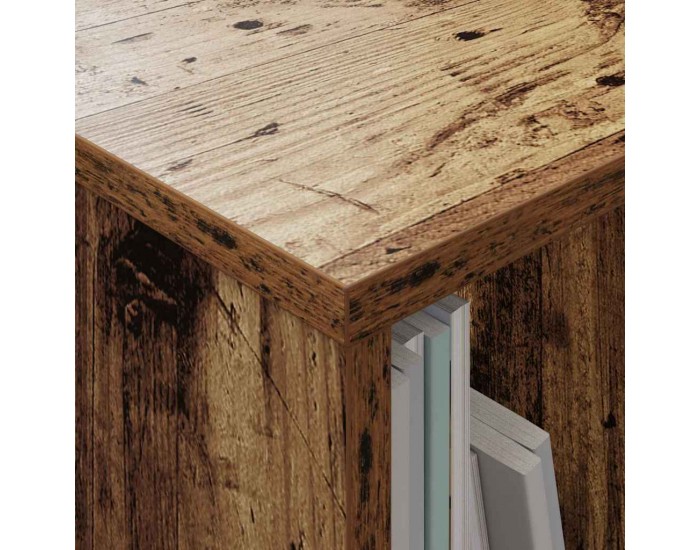 Sonata H Етажерка за списания Старо дърво 68,5 x 30 x 45 см