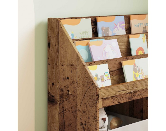 Sonata H Детска рафт за книги Старо дърво 72,5 x 29,5 x 69 см