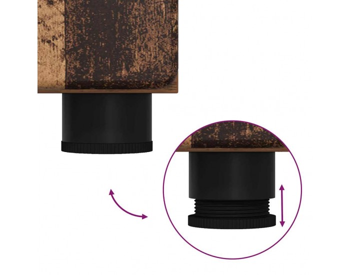 Sonata H Комплект мебели за баня TULUM Старо дърво Инженерно дърво