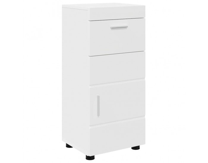 Sonata H Комплект мебели за баня с чекмедже TULUM Бяло Инженерно дърво