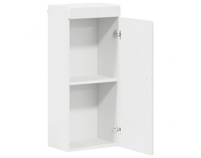 Sonata H Банен стенен шкаф TULUM Бяло 37 x 24,5 x 86 см Инженерно дърво