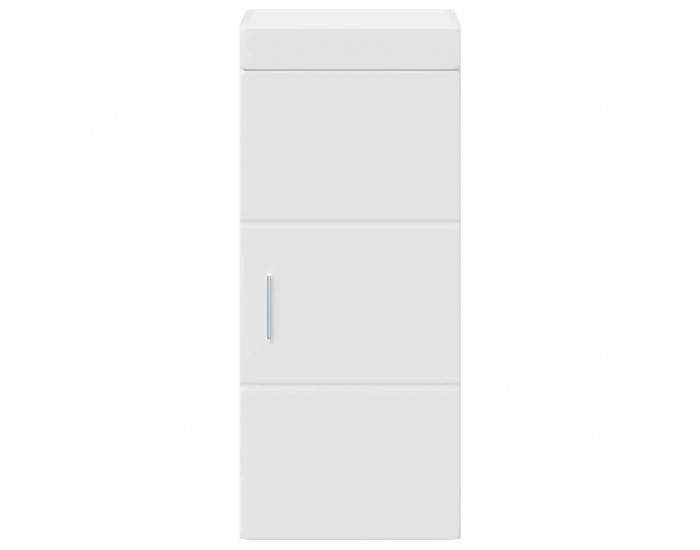 Sonata H Банен стенен шкаф TULUM Бяло 37 x 24,5 x 86 см Инженерно дърво