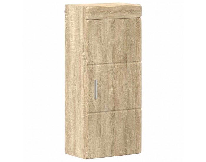 Sonata H Банен стенен шкаф с рафт TULUM Сонома дъб 37 x 24,5 x 86 см