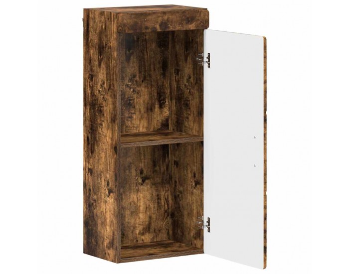 Sonata H Банен стенен шкаф с рафт TULUM Димян дъб 37 x 24,5 x 86 см