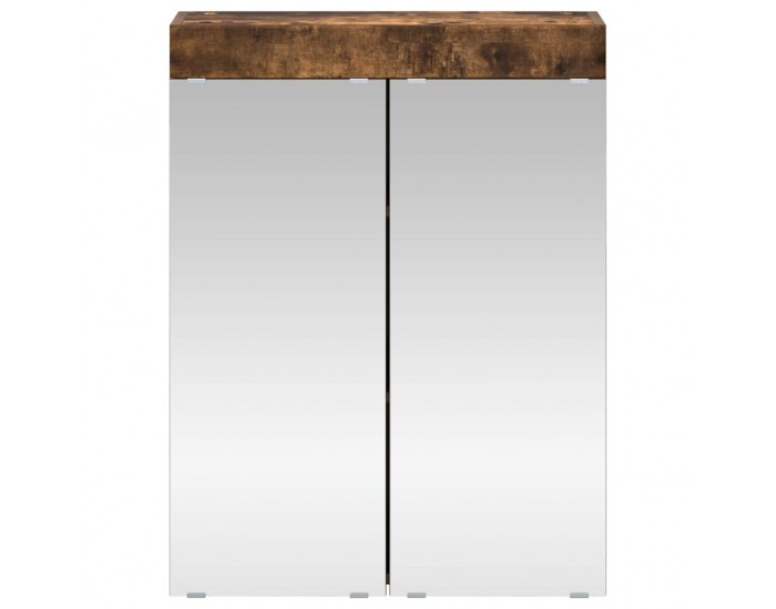 Sonata H Шкаф с огледало за баня TULUM Димян дъб 60 x 16,5 x 78 см