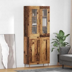 Sonata H Висок шкаф 2 pcs Старо дърво Инженерно дърво - Дневна