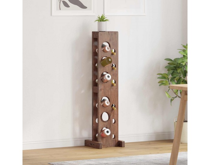 Sonata H Стелаж Кафяво 20 x 25 x 100 см Масивно махагоново дърво