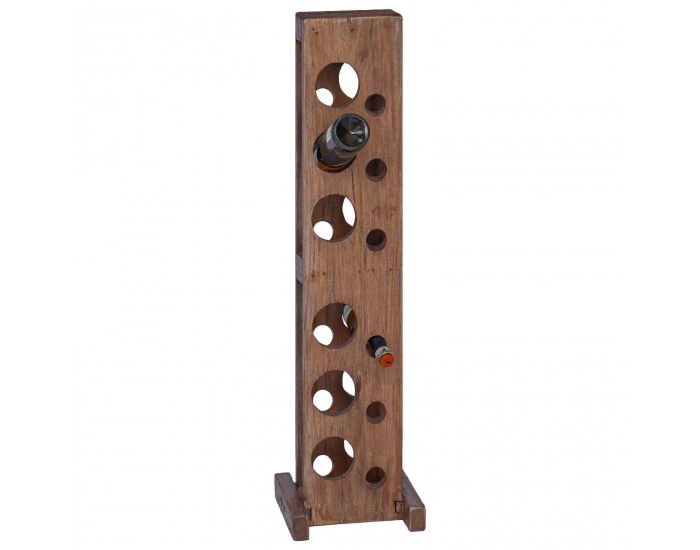 Sonata H Стелаж Кафяво 20 x 25 x 100 см Масивно махагоново дърво