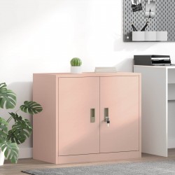 Sonata H Шкаф за съхранение Розово 80 x 40 x 70 см Стомана - Шкафове, Витрини, Модулни секции