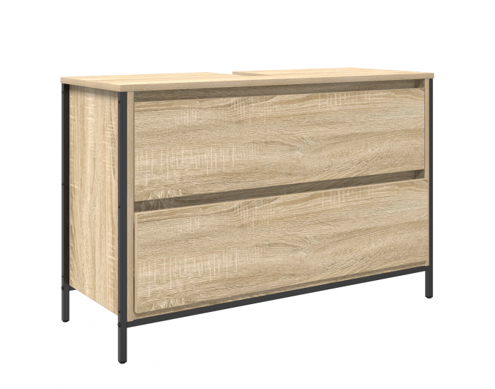 Sonata H 3 частен комплект мебели за баня от инженерна дървесина Сонома