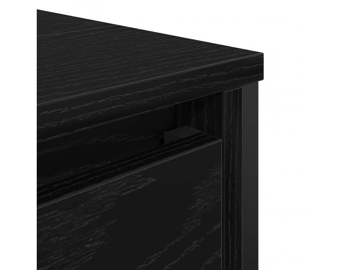 Sonata H Шкаф за баня с чекмеджета Черен дъб 60x34,5x60 cm