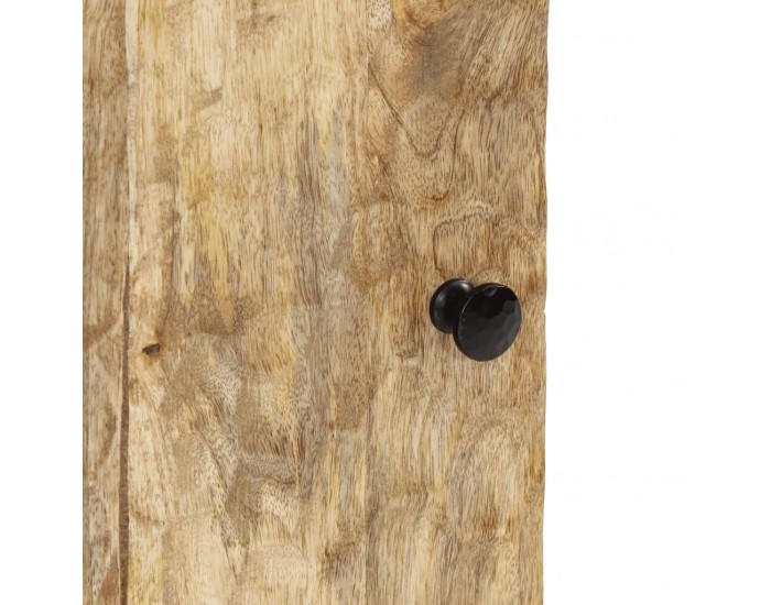 Sonata H Стенен шкаф за баня 38x33x48 см масивно мангово дърво