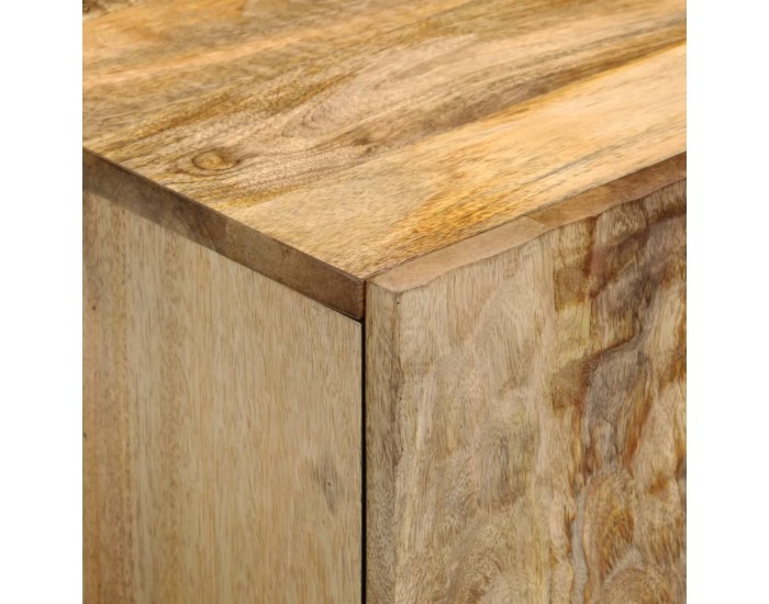 Sonata H Стенен шкаф за баня 38x33x48 см масивно мангово дърво