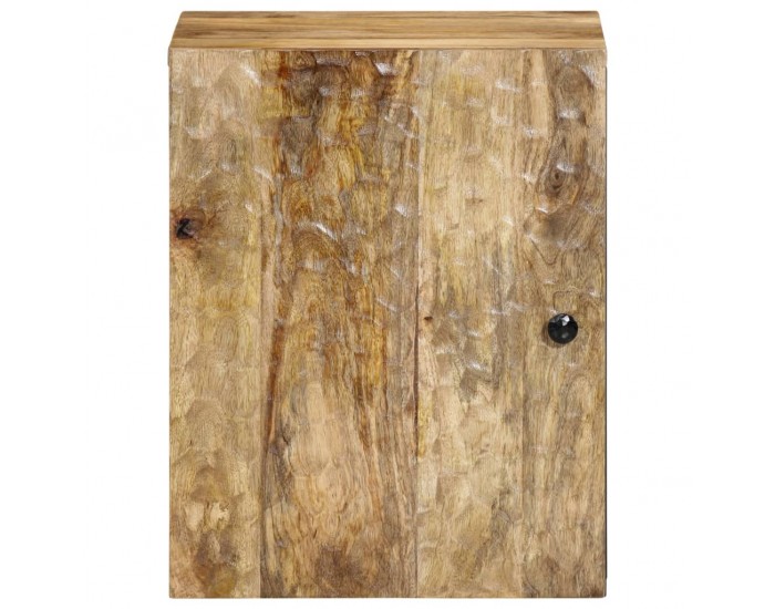 Sonata H Стенен шкаф за баня 38x33x48 см масивно мангово дърво