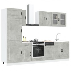 Sonata H Комплект кухненски шкафове от 8 части Kalmar, инженерно дърво - Модулни кухни