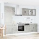 Sonata H Комплект кухненски шкафове от 8 части Kalmar, инженерно дърво