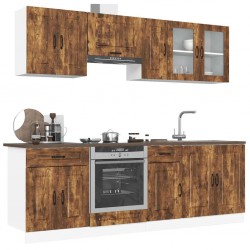 Sonata H Комплект кухненски шкафове от 8 части Kalmar, инженерно дърво - Модулни кухни