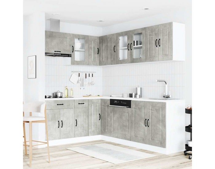 Sonata H Комплект кухненски шкафове от 11 части Kalmar, инженерно дърво