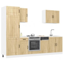 Sonata H Комплект кухненски шкафове от 7 части Kalmar, инженерно дърво - Модулни кухни