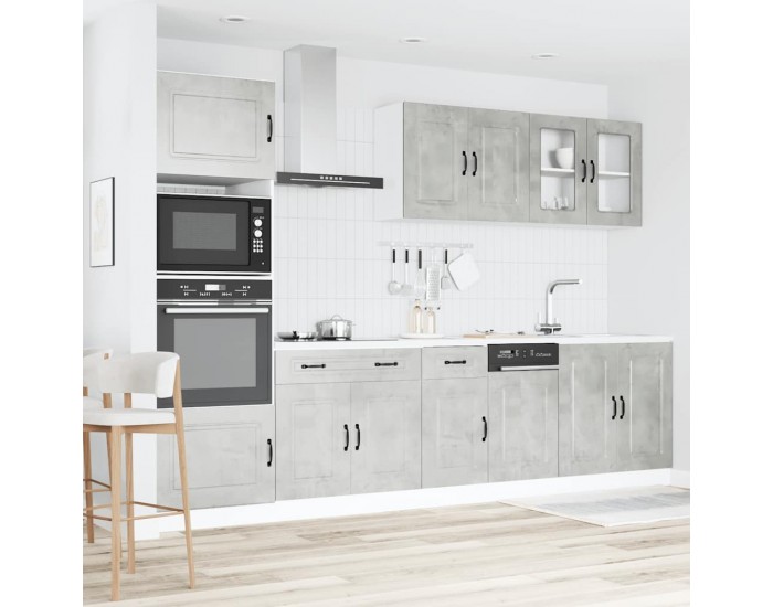 Sonata H Комплект кухненски шкафове от 7 части Kalmar, инженерно дърво