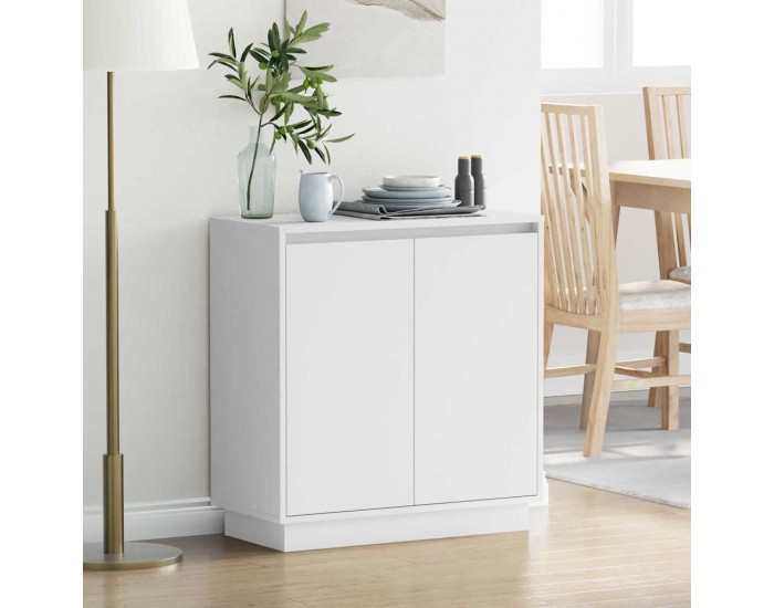 Sonata H Шкафче с рафт с врата Бяло 71 x 34.5 x 75 см Инженерно дърво