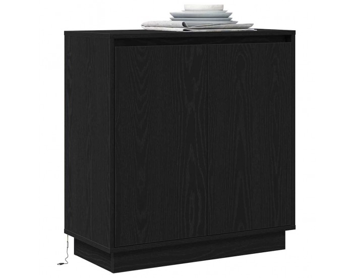 Sonata H Шкафче с рафт Черния дъб 71 x 34.5 x 75 см Инженерно дърво