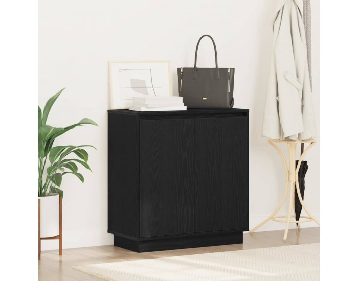 Sonata H Шкафче с рафт Черния дъб 71 x 34.5 x 75 см Инженерно дърво