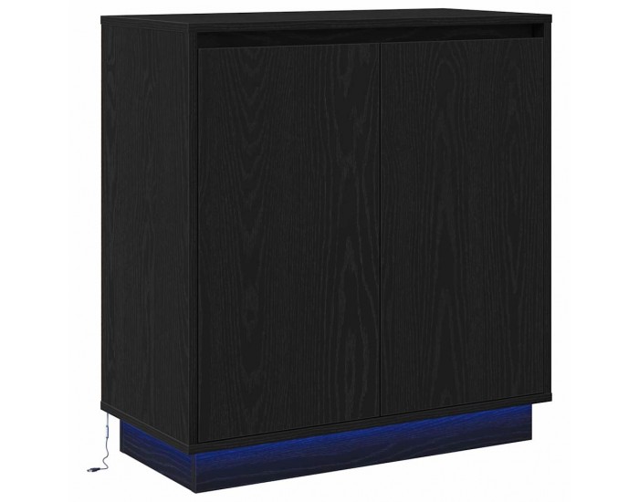 Sonata H Шкафче с рафт Черния дъб 71 x 34.5 x 75 см Инженерно дърво