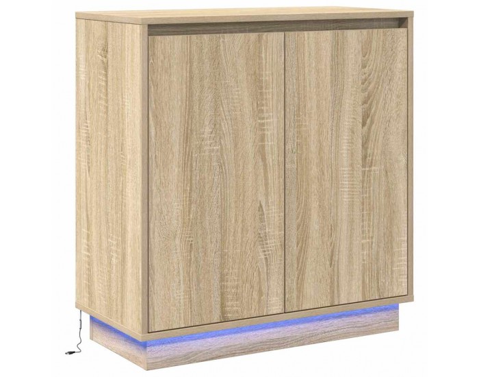 Sonata H Шкафче с рафт Сонома дъб 71 x 34.5 x 75 см Инженерно дърво