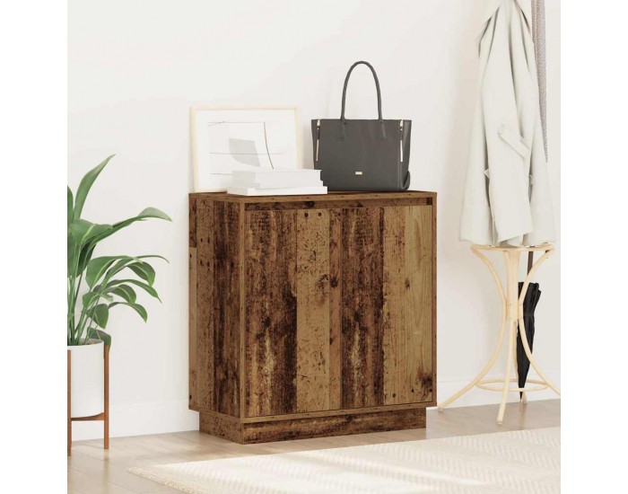 Sonata H Шкафче с рафт Старо дърво 71 x 34.5 x 75 см Инженерно дърво