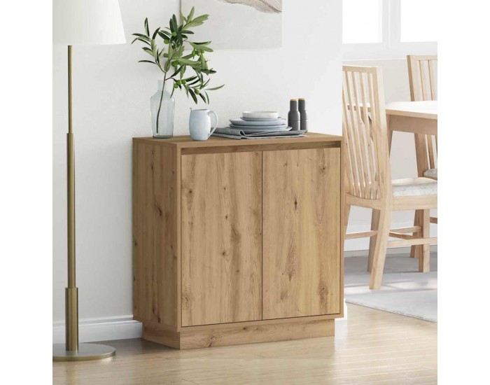 Sonata H Шкафче с рафт с врата Дъб 71 x 34.5 x 75 см Инженерно дърво