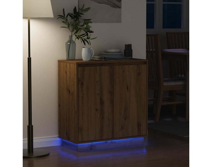 Sonata H Шкафче с рафт с врата Дъб 71 x 34.5 x 75 см Инженерно дърво