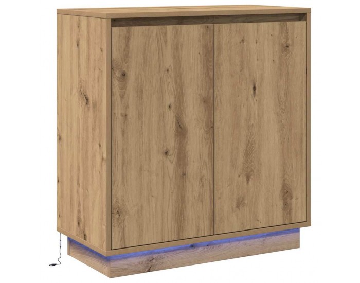 Sonata H Шкафче с рафт с врата Дъб 71 x 34.5 x 75 см Инженерно дърво