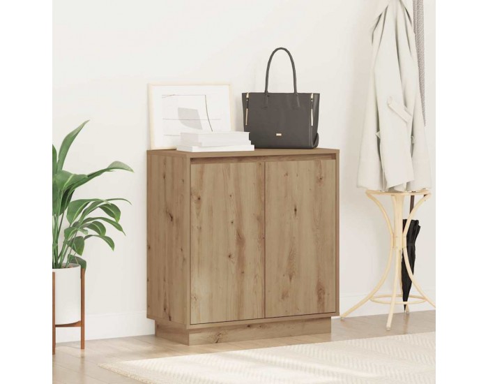 Sonata H Шкафче с рафт с врата Дъб 71 x 34.5 x 75 см Инженерно дърво