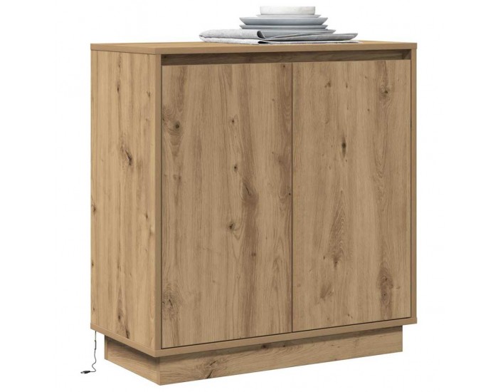 Sonata H Шкафче с рафт с врата Дъб 71 x 34.5 x 75 см Инженерно дърво