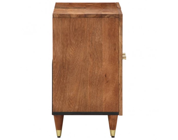 Sonata H Шкаф за баня 62x33x58 см масивно мангово дърво