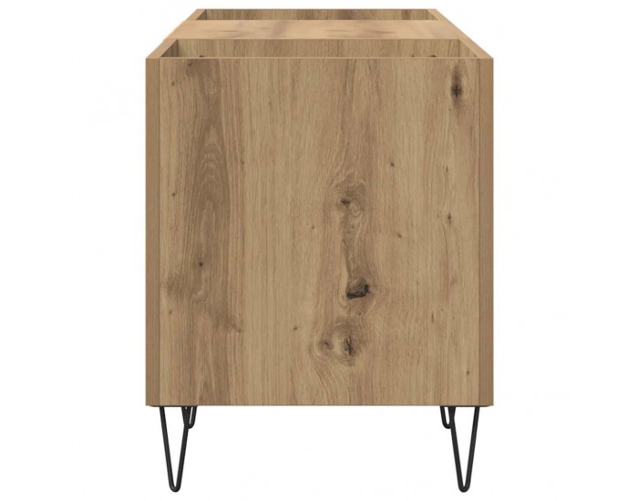 Sonata H Шкаф за грамофонни плочи с рафт с врата Дъб 121 x 38 x 48 cm