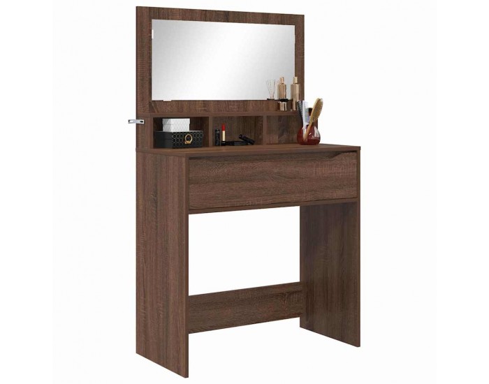 Sonata H Тоалетки за спалня Кафяв дъб 80 x 39,6 x 135 см Инженерно дърво