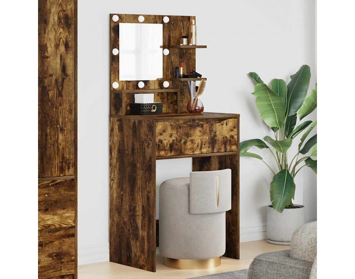 Sonata H Тоалетки за спалня Димян дъб 80 x 39,6 x 135 см Инженерно дърво