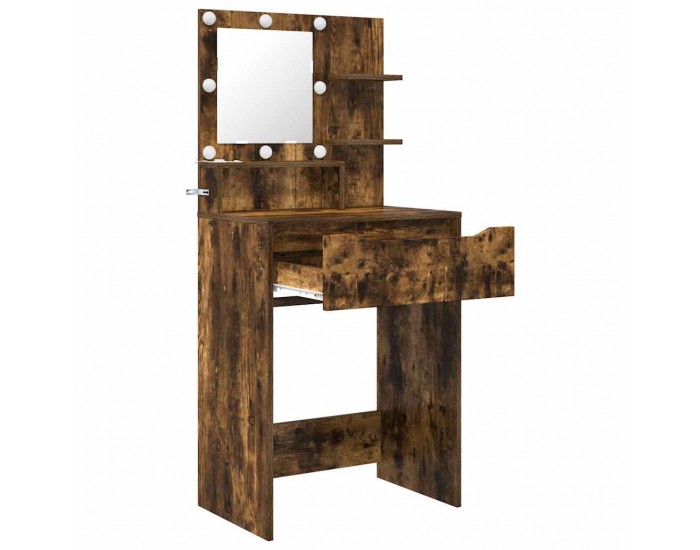 Sonata H Тоалетки за спалня Димян дъб 80 x 39,6 x 135 см Инженерно дърво