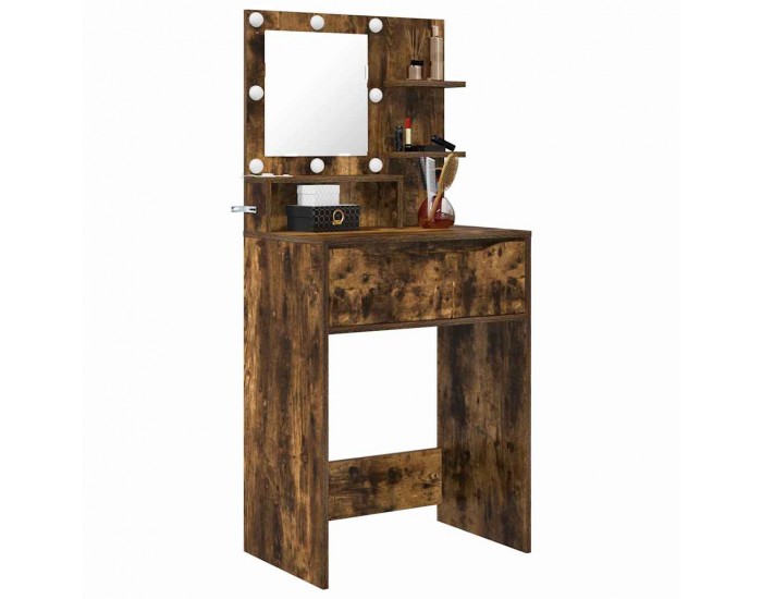 Sonata H Тоалетки за спалня Димян дъб 80 x 39,6 x 135 см Инженерно дърво