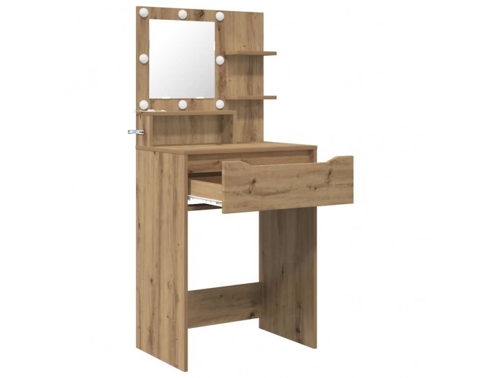 Sonata H Тоалетки за спалня Дъб 80 x 39,6 x 135 см Инженерно дърво