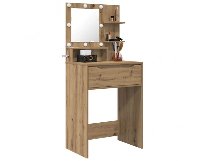 Sonata H Тоалетки за спалня Дъб 80 x 39,6 x 135 см Инженерно дърво