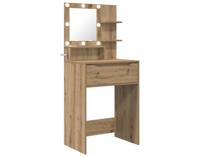 Sonata H Тоалетки за спалня Дъб 80 x 39,6 x 135 см Инженерно дърво